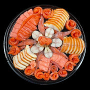 smoke-salmon-Mackerel-Fish-tuna-fish-on-platter