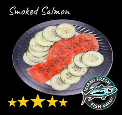 Smoked White Fish with Mix Tuna Salad | 16" Platter